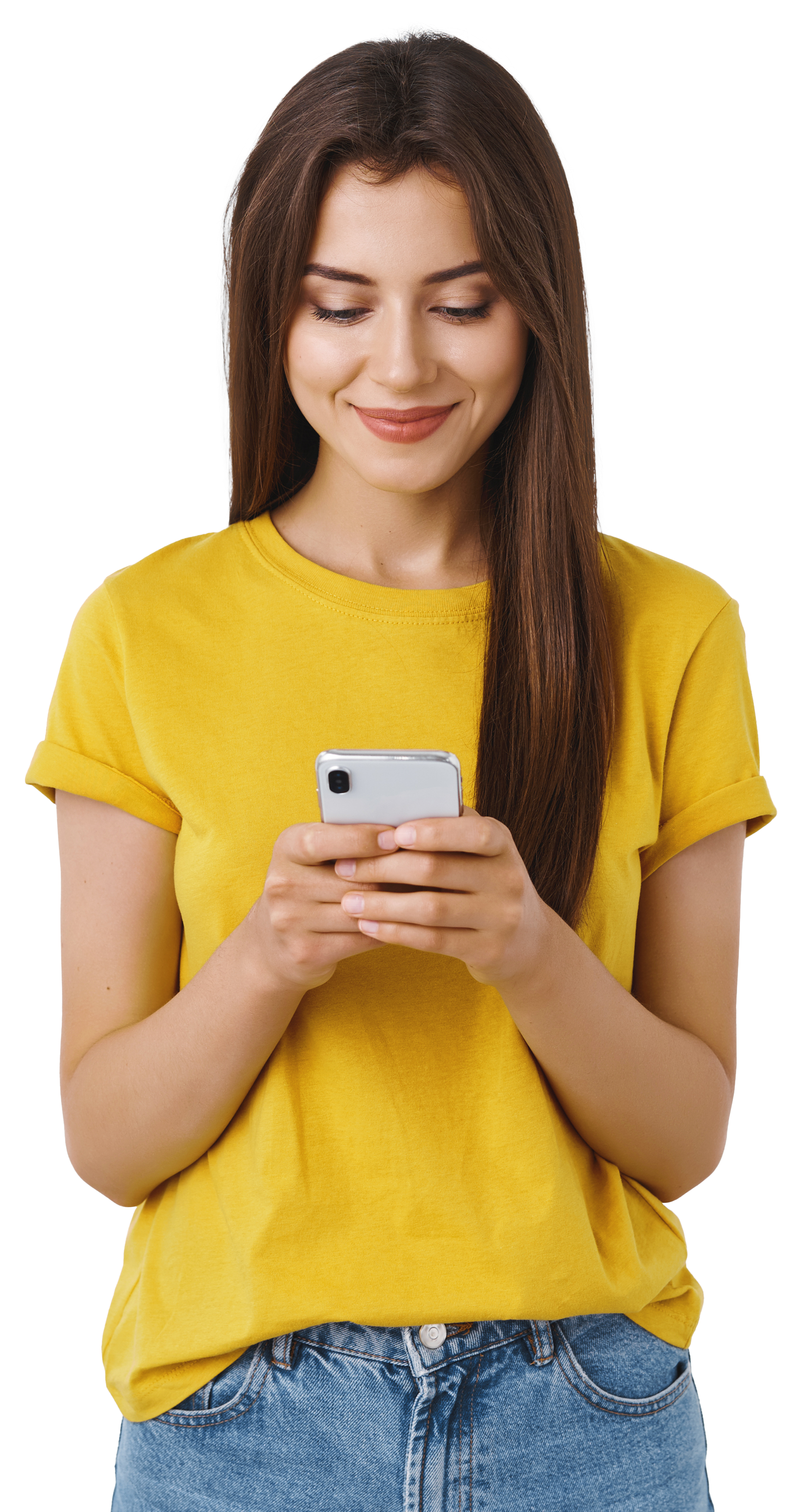 Garota antecipando seu FGTS